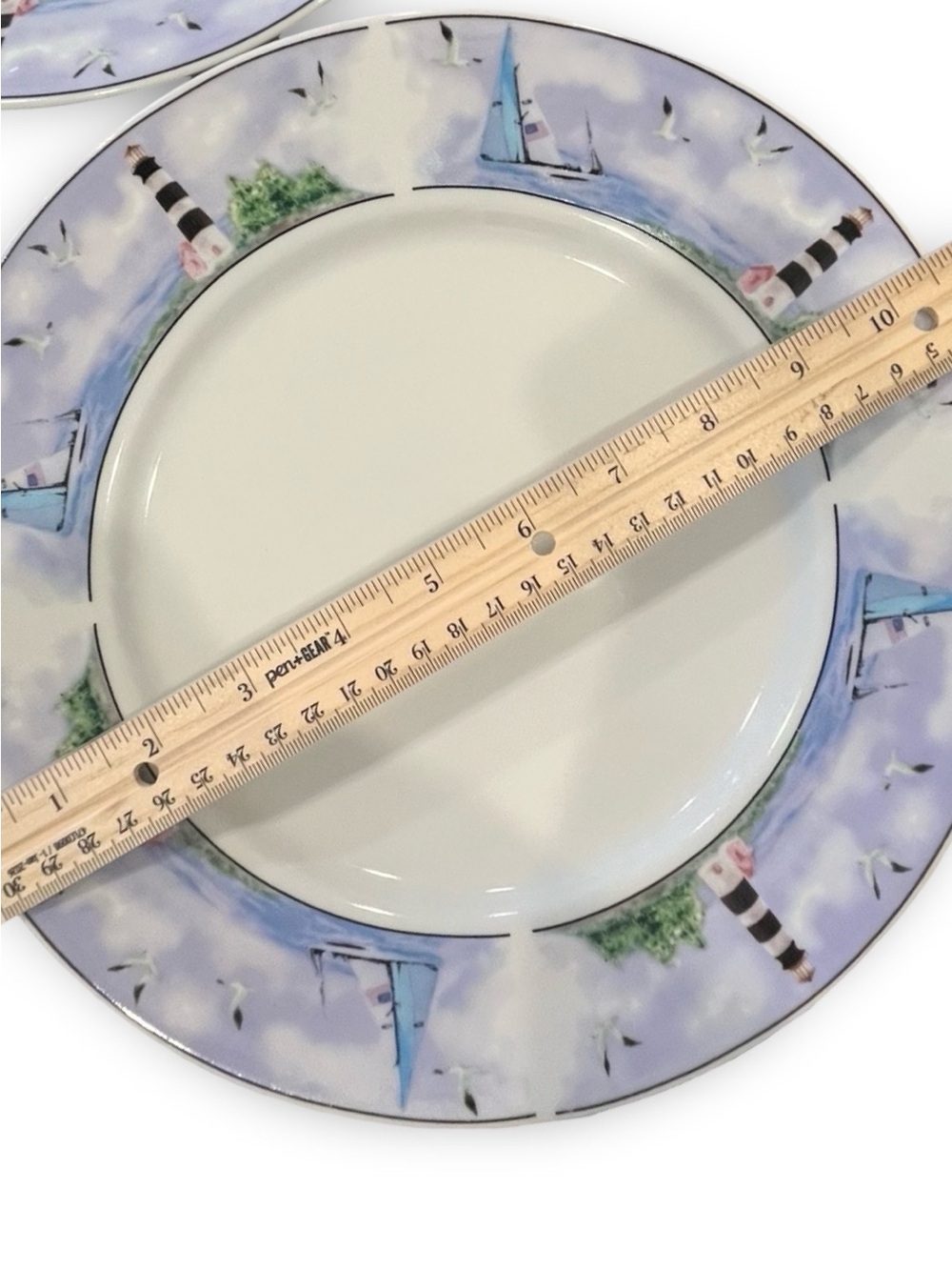 Thomson Pottery 10” Dinner Plate Set of Four - Picture 5 of 9